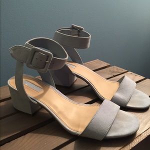 Powder blue F21 heels